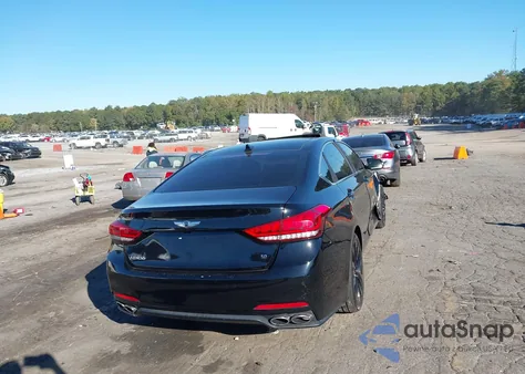 2015 Hyundai Genesis 5.0 from USA, damaged, VIN KMHGN4JFXFU096453